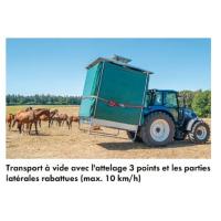 PATURA - Râtelier à Foin Bio Climatique à Arceaux pour Chevaux, PATURA 