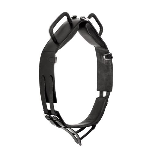 Surfaix de Voltige Cuir avec Poignées Rectangle, PONEY à CHEVAL