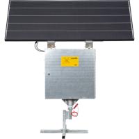 Dc12v haute tension impulsion solaire étanche clôture électrique énergisant  pour animaux 10 km contrôleur de portée de contrôle bétail volaille