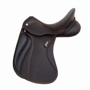 ZALDI  - Selle Dressage SAN JORGE à Arçon Réajustable, Creuse ou Semi Creuse