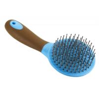 Brosse à Crins Ronde Poignée GRIP, HIPPOTONIC