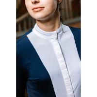 EQUITHEME- Chemise de concours manches longues quickdry, JULIA 