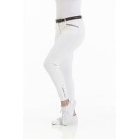 EQUITHEME - Pantalon d'Equitation  Basanes Silicone KIM Coton Organique