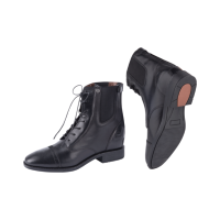 Boots Jodhpur  Lacets Cuir Lisse BELFORT, ELT Paris