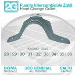 Arcade d'Arçon Interchangeable pour Selle ZALDI 2G Mixte ou Dressage 