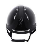 ANTARES - Casque de Cross PREMIUM Vernis Coque ABS/CUIR à Visière Courte