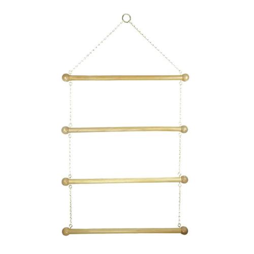 Echelle Porte Couvertures en Bois 