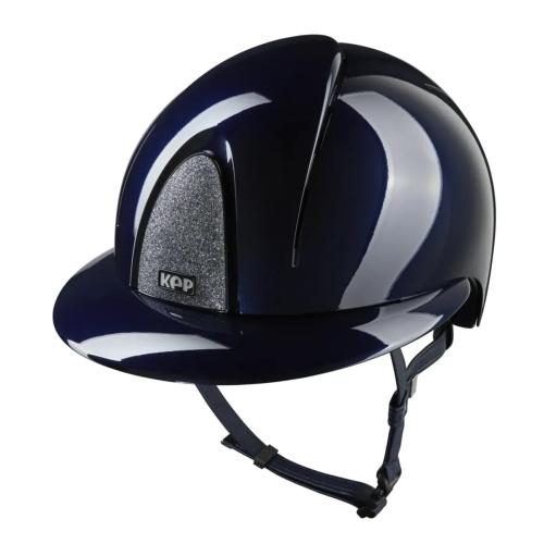 KEP ITALIA - Casque SMART Nova polish STAR argent visière Polo 