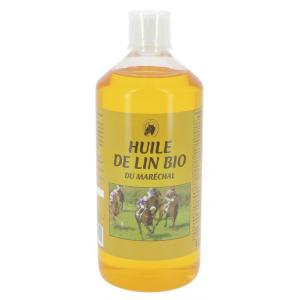 Huile de Lin BIO pour la Digestion et le Poil, Produit du MARECHAL