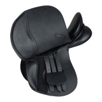 WALDHAUSEN - Selle Mixte en cuir siège Semi Creux COMFORT 