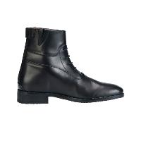 EQUESTRO - Boots Jodhpur lacets et zip arrière Cuir italien 