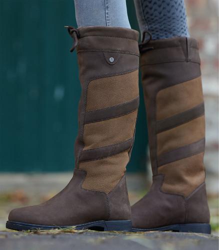 Bottes Equitation Doublées Polaire en Cuir VANCOUVER WINTER , ELT Paris
