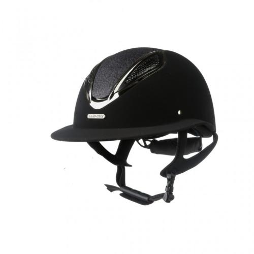 LAMI-CELL - Casque Equitation Velours et Paillettes ARTEMIS