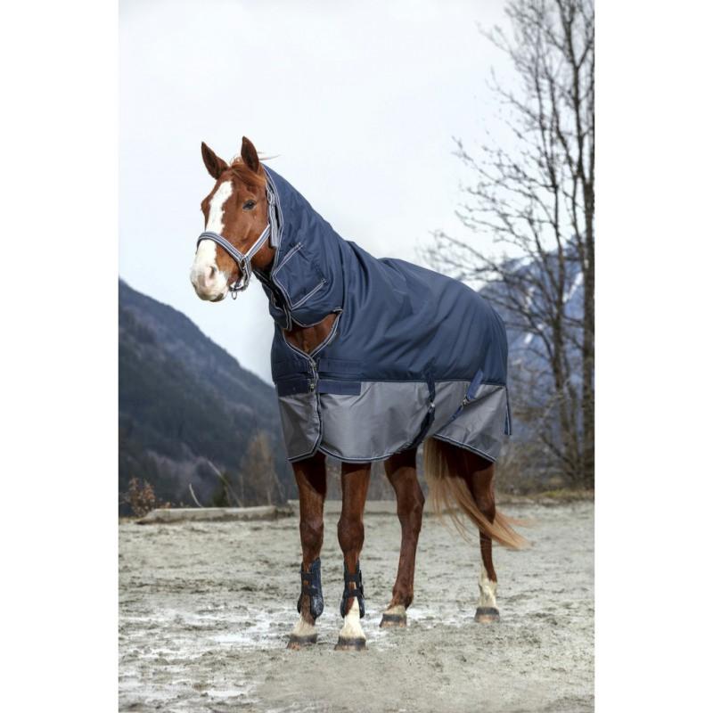 Couvre cou Thor 200g, imperméable et matelassé, couverture cheval