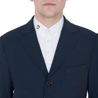 EQUESTRO - Veste de concours perforée HOMME légère 3 Boutons 