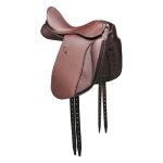 ZALDI - Selle Dressage  Semie Creuse NEW KENT à Arçon Réajustable