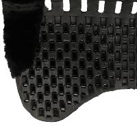 ACAVALLO - Amortisseur réhausseur AVANT en mousse PIUMA bord mouton