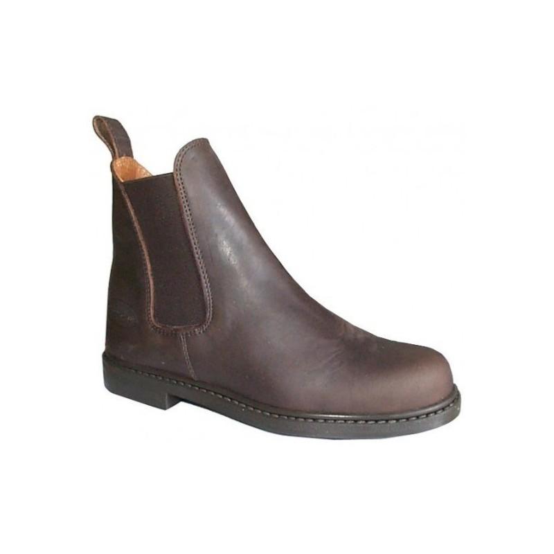 bottes cavalières homme cuir