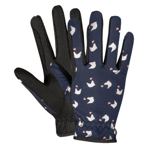 Gants Equitation Enfant Souple Lucky DORA, ELT