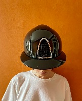 KEP Italia - Casque Cromo Shine Visière XL Diamond & Swarowski RIMINI