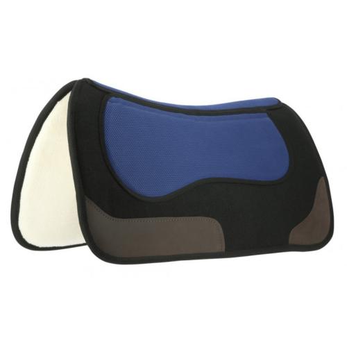 FRANCK  PERRET - Tapis de Selle WESTERN Feutre et Mousse WESTRIDE