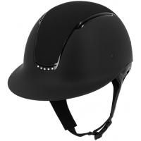 EQUITHEME - Casque grande visière système ERT SOAZY Crystal x 5