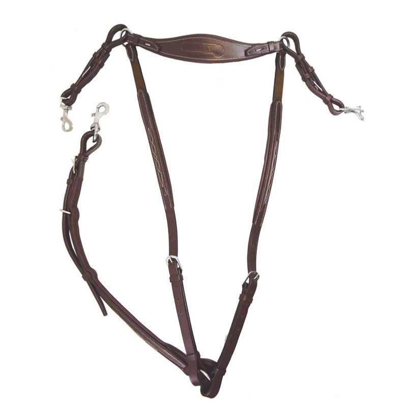 SIGNATURE by ANTARES - Collier de Chasse Cuir  Pont Amovible