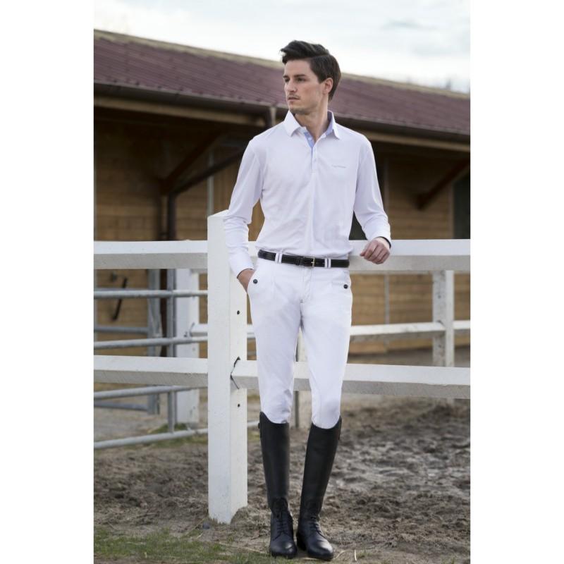 EQUITHEME - Polo de Concours manches longues MESH