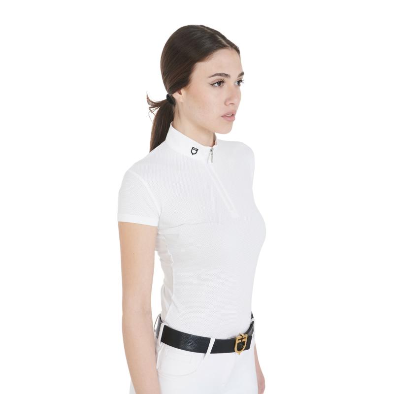 EQUESTRO - Polo concours femme YEVA Micro Perfor