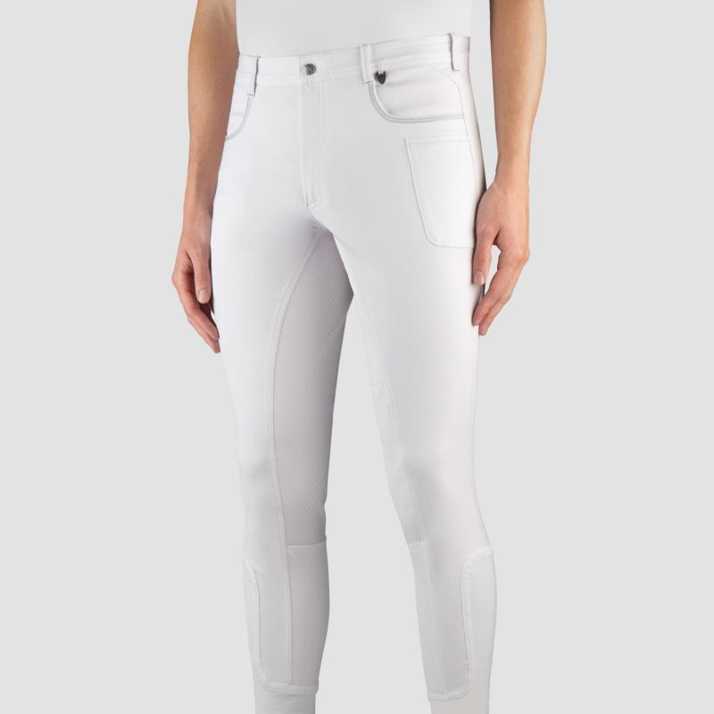 HORKA - Pantalon équitation HOMME fond intégral silicone IRELAND 38 FR HOMME NOIR