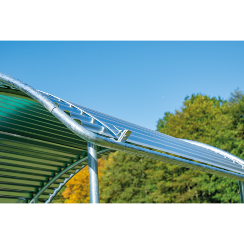 PATURA - Protection de toit  périphérique pour râtelier carré COMPACT Chevaux