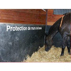 Habillage pour Parois de Box chevaux , Marcheur en caoutchouc recyclé Ep.17 MM, Le M2