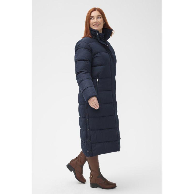 MOUNTAIN HORSE - Long Manteau Chaud col montant TEAM COAT XS FEMME