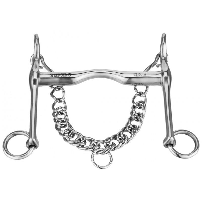 SPRENGER - Mors de Bride FC passage de langue canon16 MM