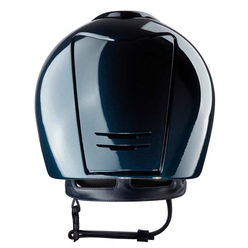 KEP ITALIA -  Casque équitation Cromo 2.0 Shine PADOVA Blue EDITION LIMITEE TAILLE 51 CM