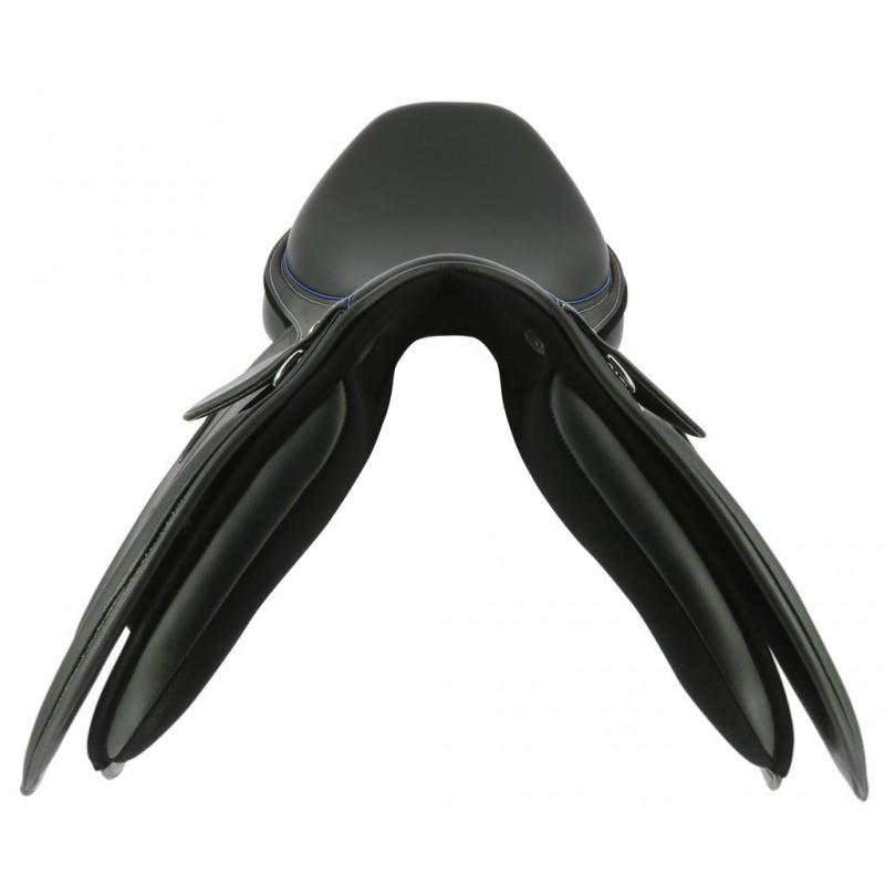 NORTON - Selle Obstacle Close Contact Rexine EVOL Semie Creuse Taille : 15" 3/4 NOIR