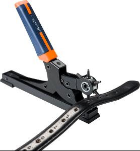 Pince emporte Pièce PRO avec support de Table pour Cuirs de Sellerie