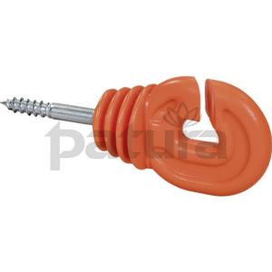 PATURA - Isolateur Annulaire de Clôture Fil et Corde avec Piquets Bois 