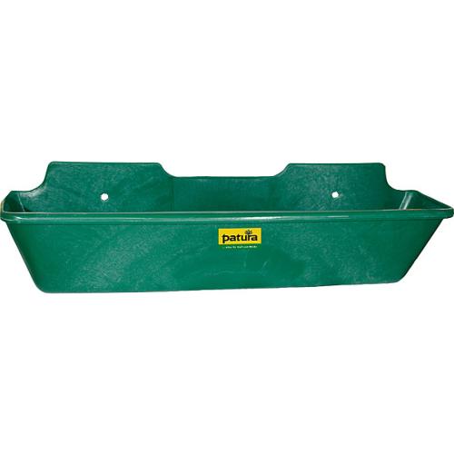 PATURA - Auge Longue en Plastique 50L pour Chevaux