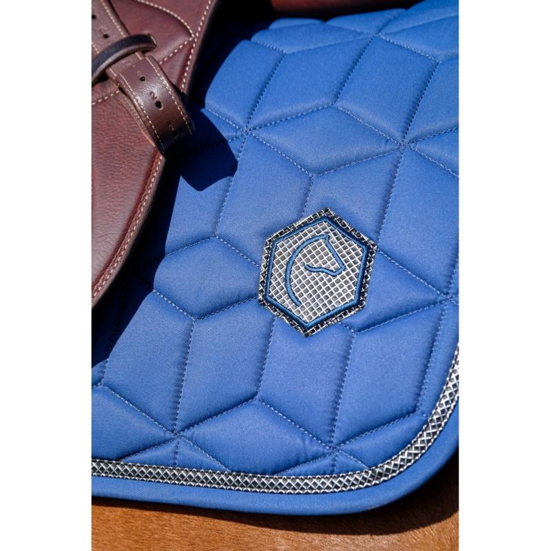 EQUITHEME - Chabraque toucher doux doublure Coolmax SOFTHEX NOIR