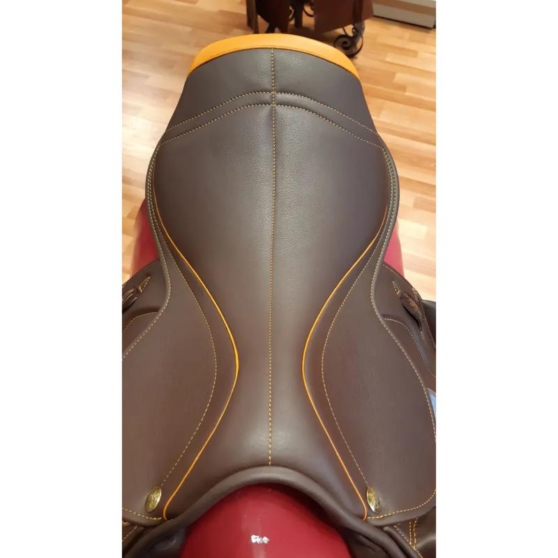 ZALDI - Selle de CROSS monoquartier COMPLETO sur mesure 17 POUCES NOIR