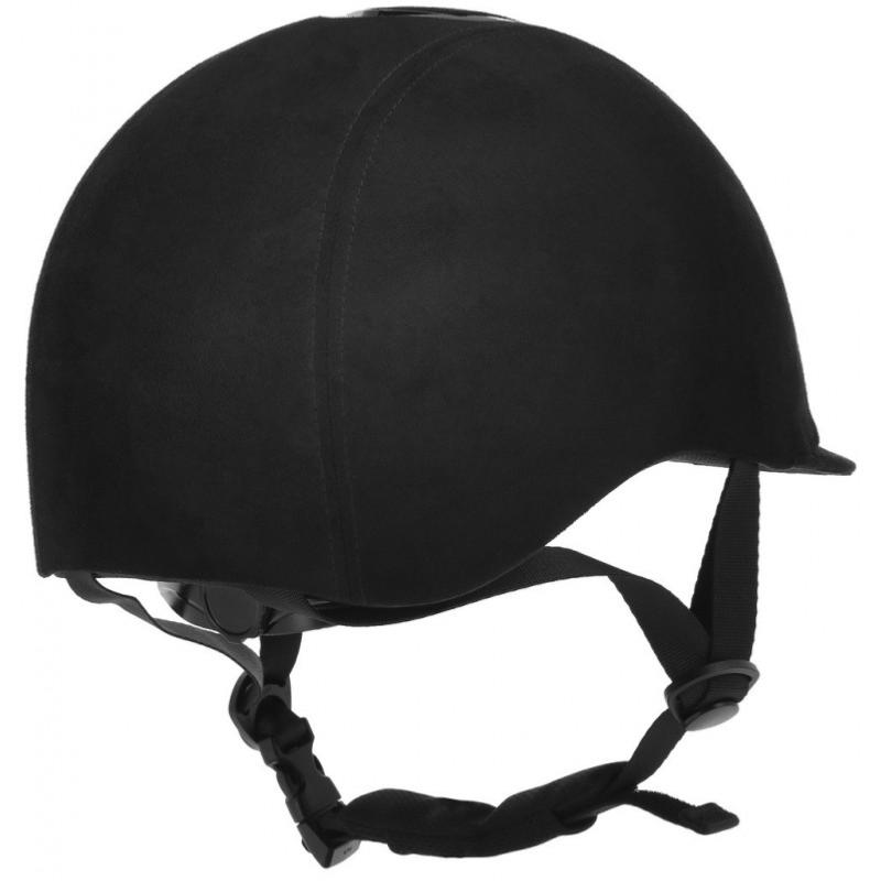 CHOPLIN - Casque Equitation velours AREO VELVET Taille : 49/51 NOIR MAT