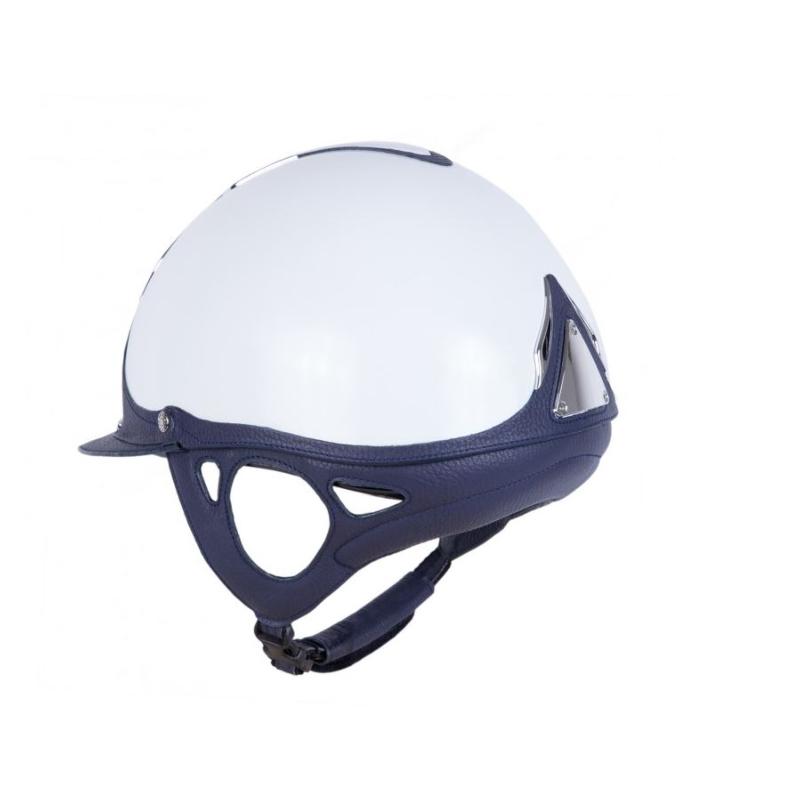 ANTARES - Casque de Horse Ball en ABS et Inserts Cuir GALAXY 54 S