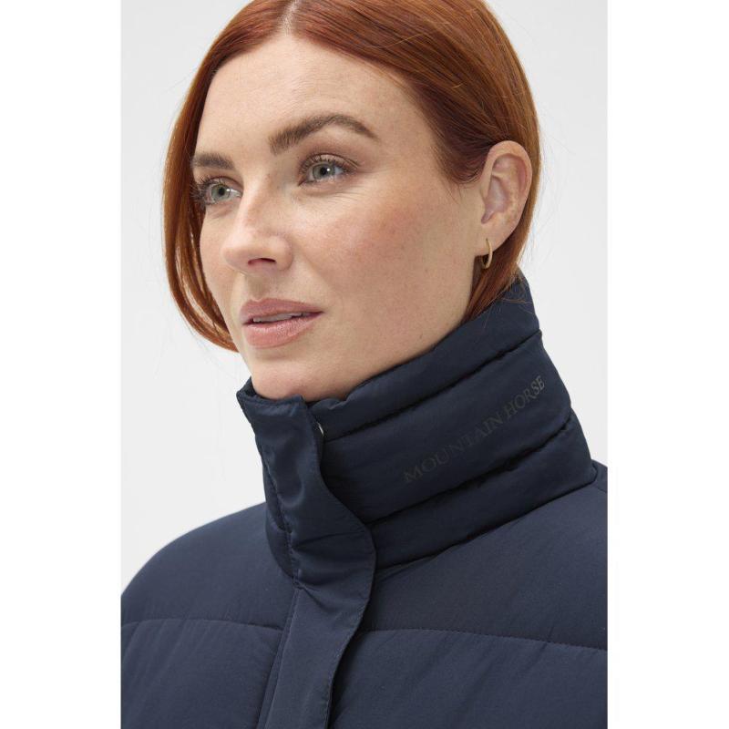MOUNTAIN HORSE - Long Manteau Chaud col montant TEAM COAT XS FEMME