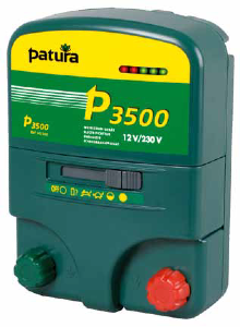 PATURA - Electrificateur de Clôture Secteur et 12V + Coffret P3500