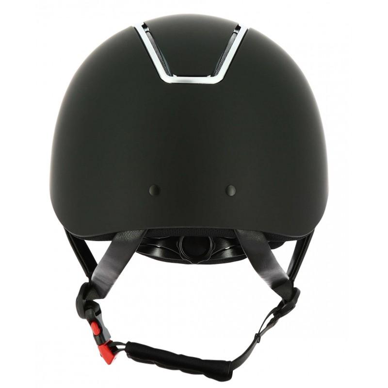 EQUITHÈME - Casque équitation en ABS avec visière large  GLINT MAT