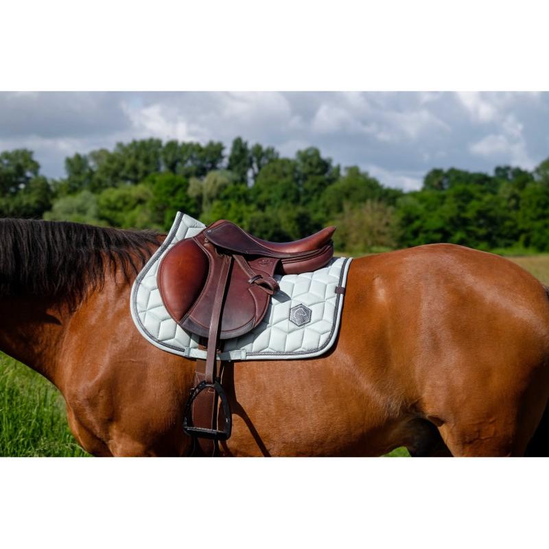 EQUITHEME - Chabraque toucher doux doublure Coolmax SOFTHEX NOIR