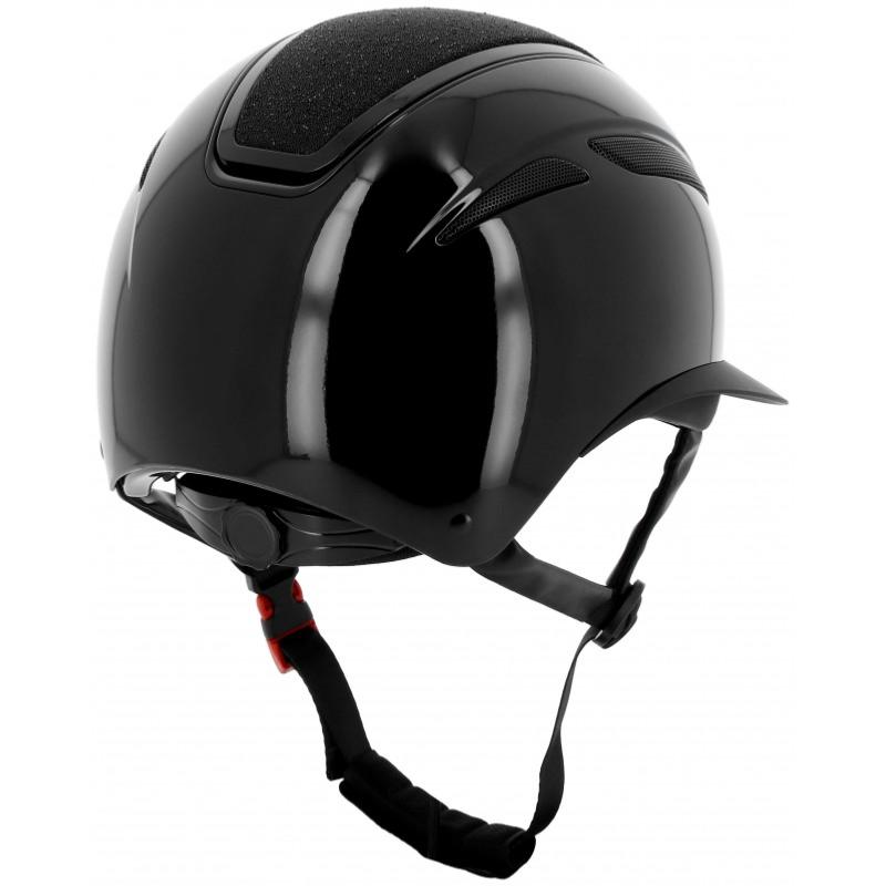 EQUITHÈME - Casque équitation AGRIS pailleté avec visière large TAILLE 53/55