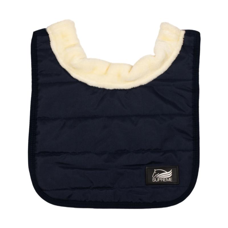 SUPREME - Bib de Poitrail Molletonné pour Couverture MARINE