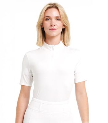 ELT - Polo de Concours FEMME à col zippé BASIC XXS FEMME